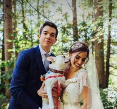 Jesse Ryan Tendler sister Anna Marie Tendler with John Mulaney on their wedding day.